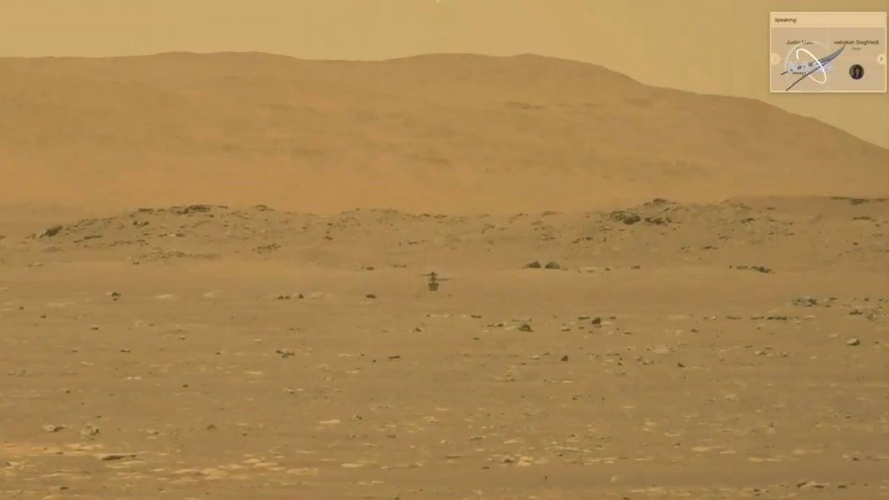 Jet Propulsion Laboratuvarı'ndaki görev kontrol merkezi geçen hafta Mars'taki keşif helikopteri Ingenutiy'le iletişimi kaybetti