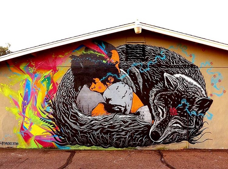 Grafitiyi Fotoğraf İle Harmanlayan Sanatçı Stink Fish 1
