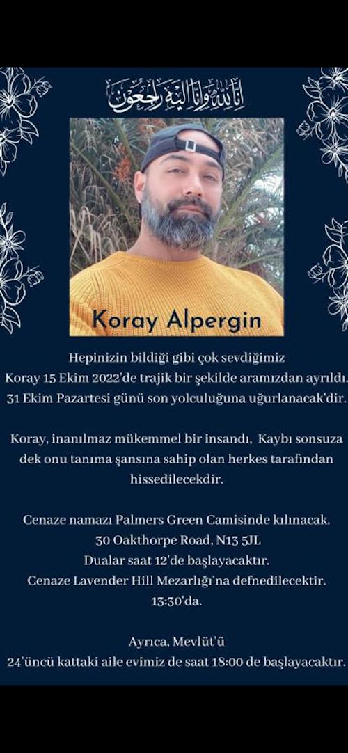 Londra'nın ünlü DJ'i Koray’ın cenazesi def