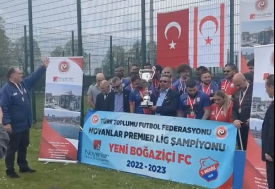 İngiltere Türk Toplumu Futbol Federasyonu Noyanlar Süper Liginde Yeni Boğaziçi Şampiyon old8