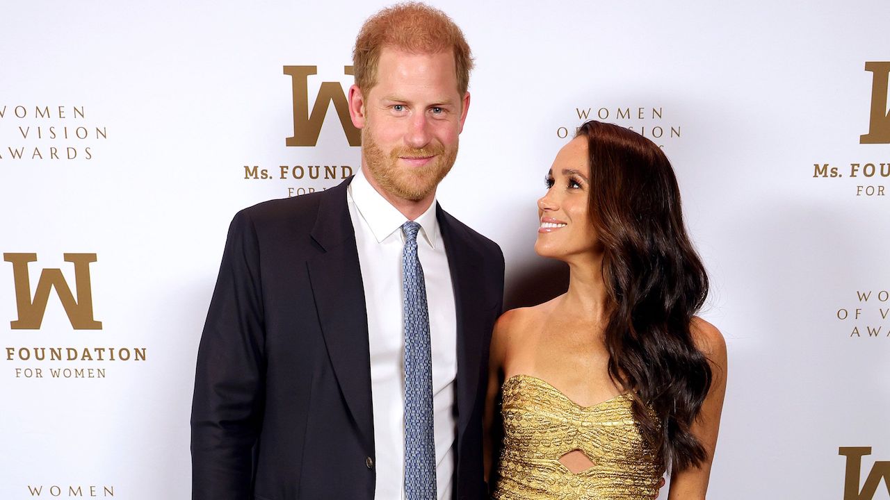 Prince Harry and his wife Meghan-1