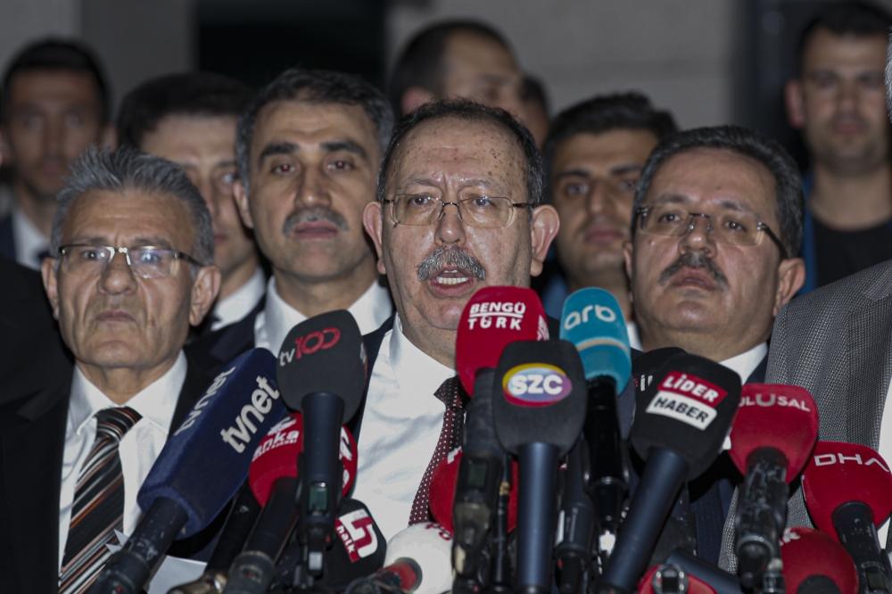 YSK Başkanı Yener, açılan sandık ve oy oranına ilişkin açıklama yaptı: