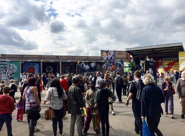 İngiltere'de sokak sanatı festiva