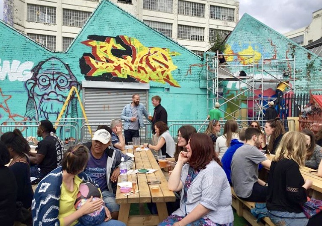 İngiltere'de sokak sanatı festivall