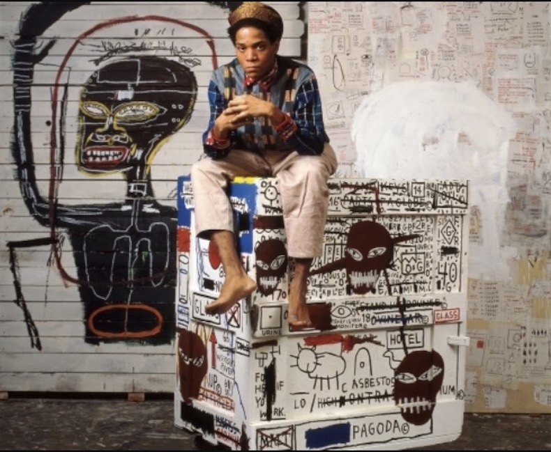 Basquiat'e saygı duruşunda bulunan Banksy 2