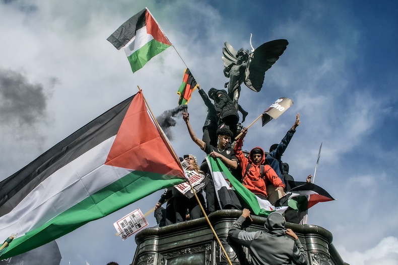 london GAZA PROTEST 2