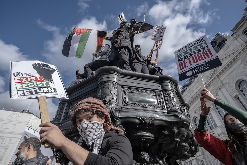 london GAZA PROTEST 7