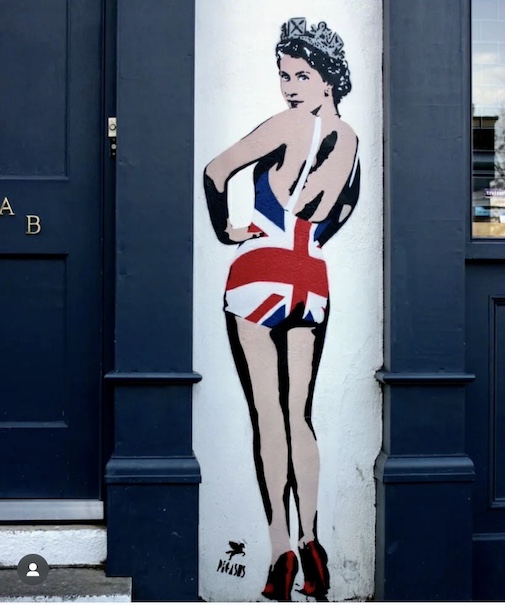 Johnny Depp'in Londra'da yaşayan bir sokak sanatçısın