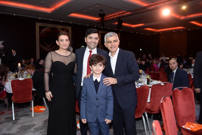 British Kebab Awards 2024 Winners Sadiq Khan