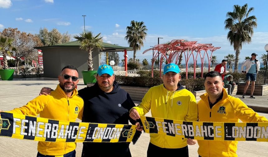 Londralı Fenerbahçeliler'in Antalya'da sarı 