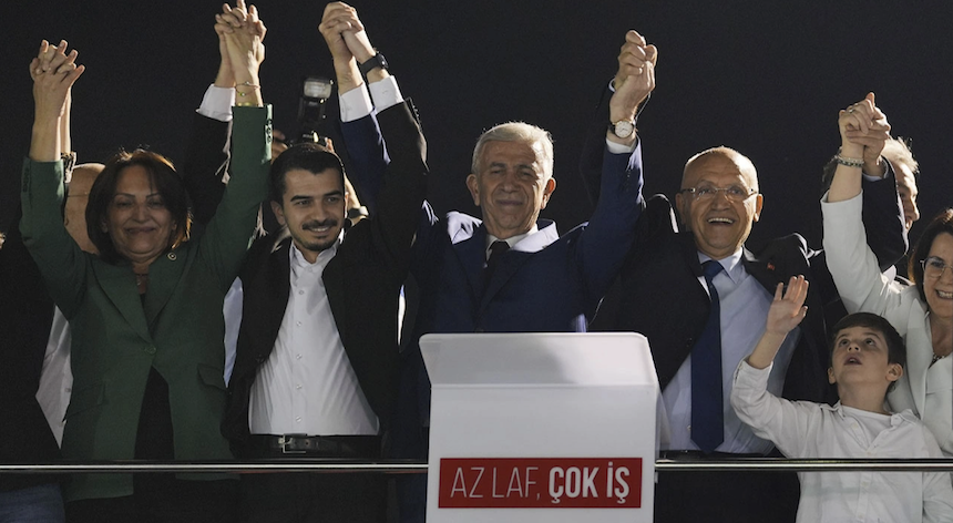 Ankara Büyükşehir Belediye Başkanı Mansur Yavaş Ankara Secim