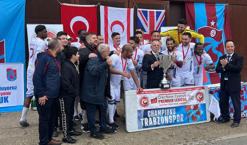 Londra İngiltere Ttff Discnow Cyprus Ligi Şampiyonu Trabzonspor Uk