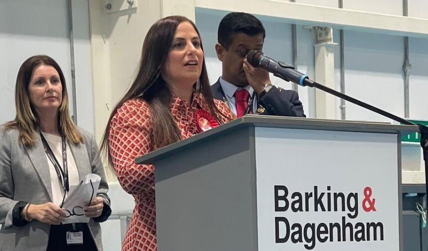 Nesil Çalışkan, Barking Ve Dagenham' Milletvikili