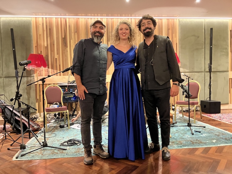 Levent Canen, Eleonore Fourniau, Doğu Ekin Konser Sonrası