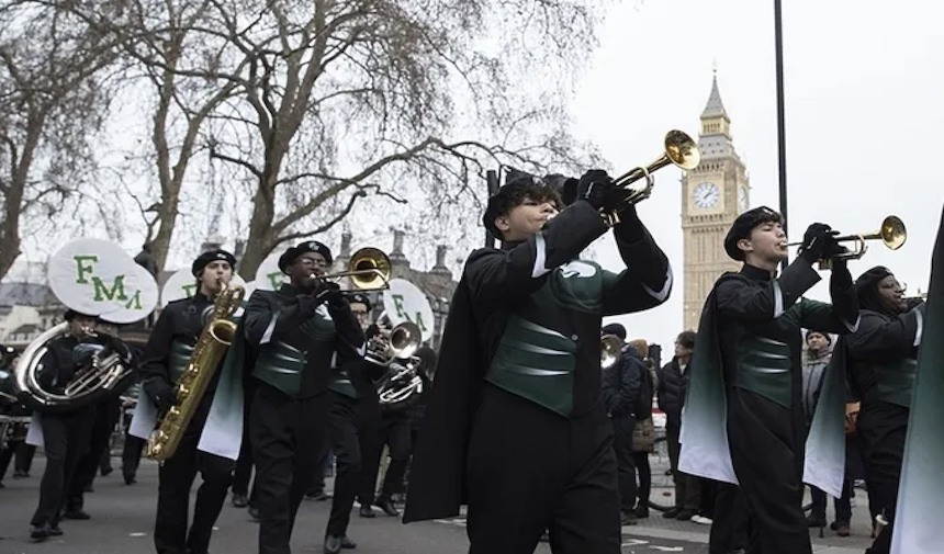 Londra'da Düzenlenen Geleneksel Yeni Yıl Geçit 2025