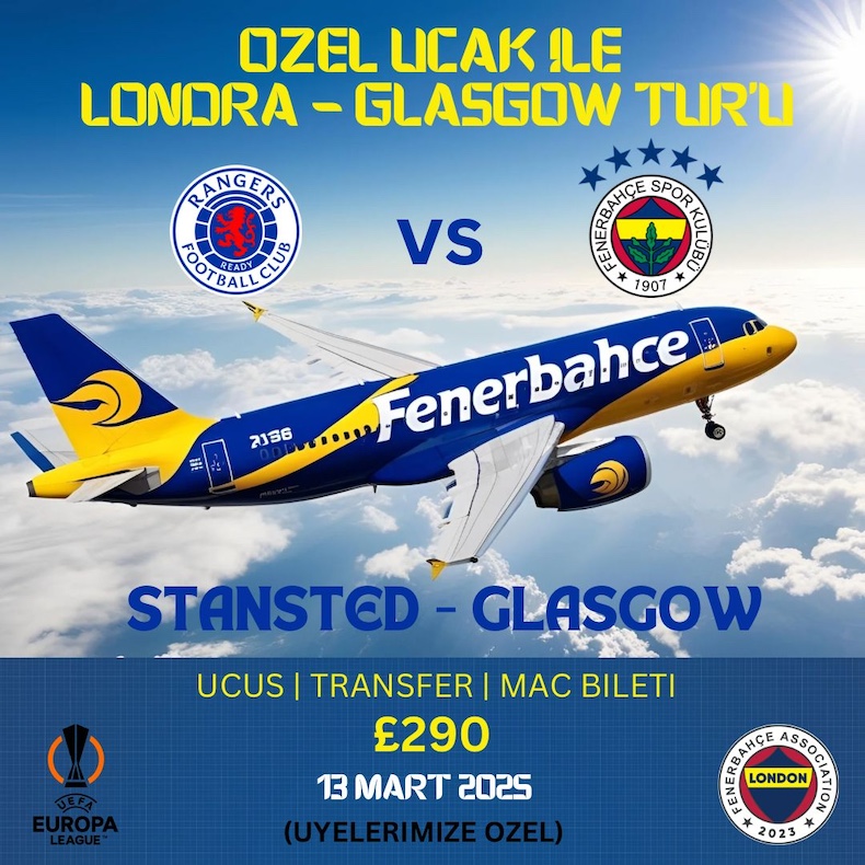 Londra Fenerbahçeliler Derneği Websitesi Rangers Fenerbahce Macı