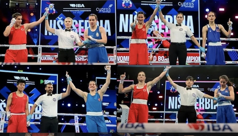 Türkiye Kadın Boks Milli Takımı Dünya Üçüncüs