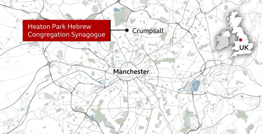 İngiltere Manchester'da Sinagog Saldırısı