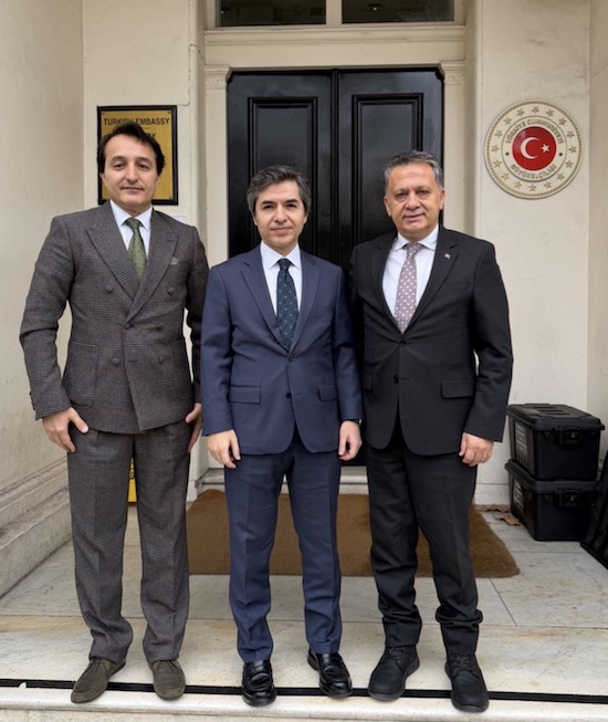 Kgk’den Londra’da Diplomasi Turu, Büyükelçi Ertaş’a Ziyaret
