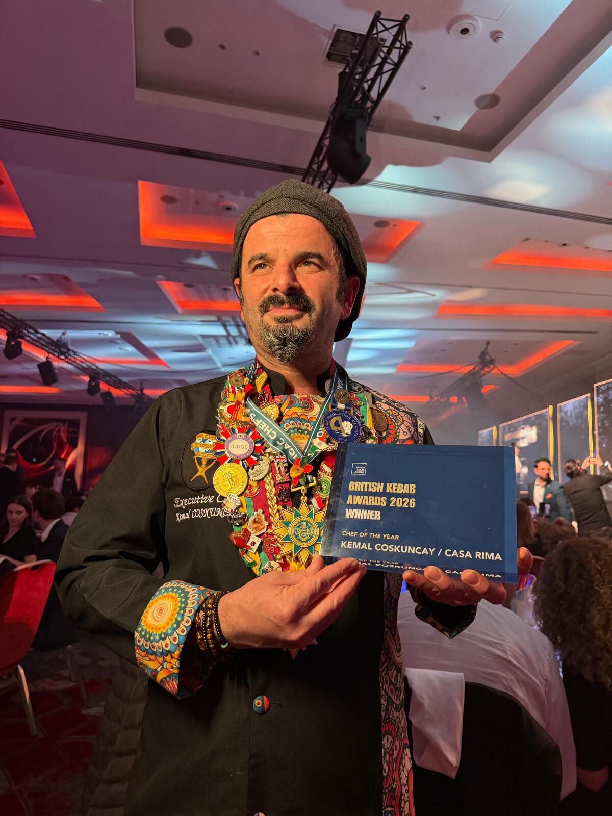 Kemal Çoşkunçay Yılın Sefi Oduluyle