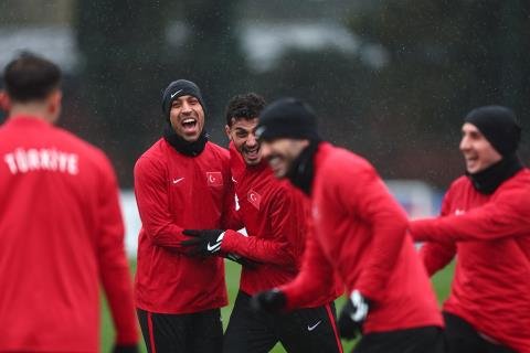 A Milli Takım, Kosova maçına Riva'da çalıştı