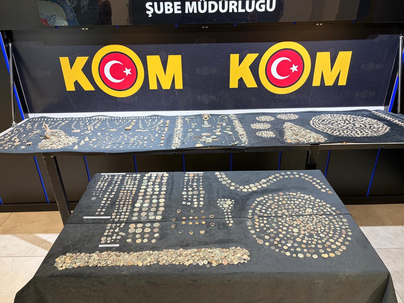 Ankara'da 6 bin 382 tarihi eser ele geçirildi