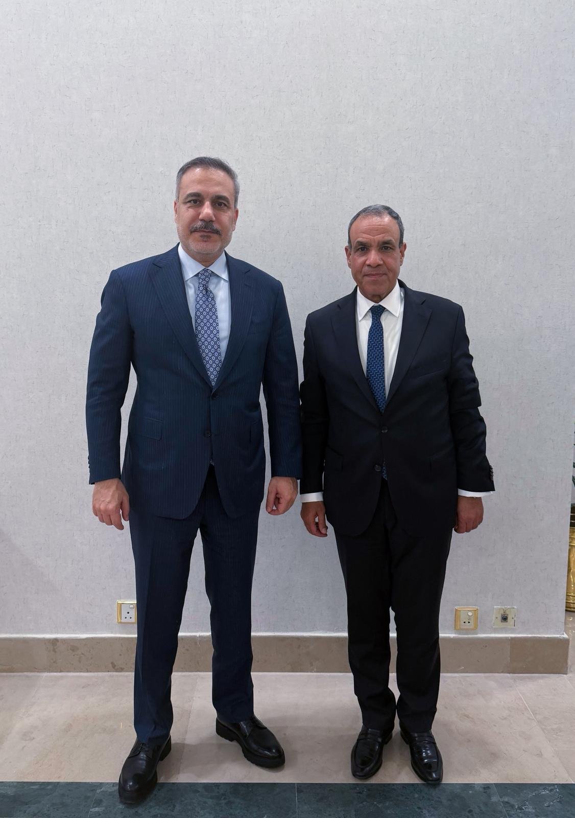 Bakan Fidan, Mısırlı mevkidaşı Abdulati ile görüştü