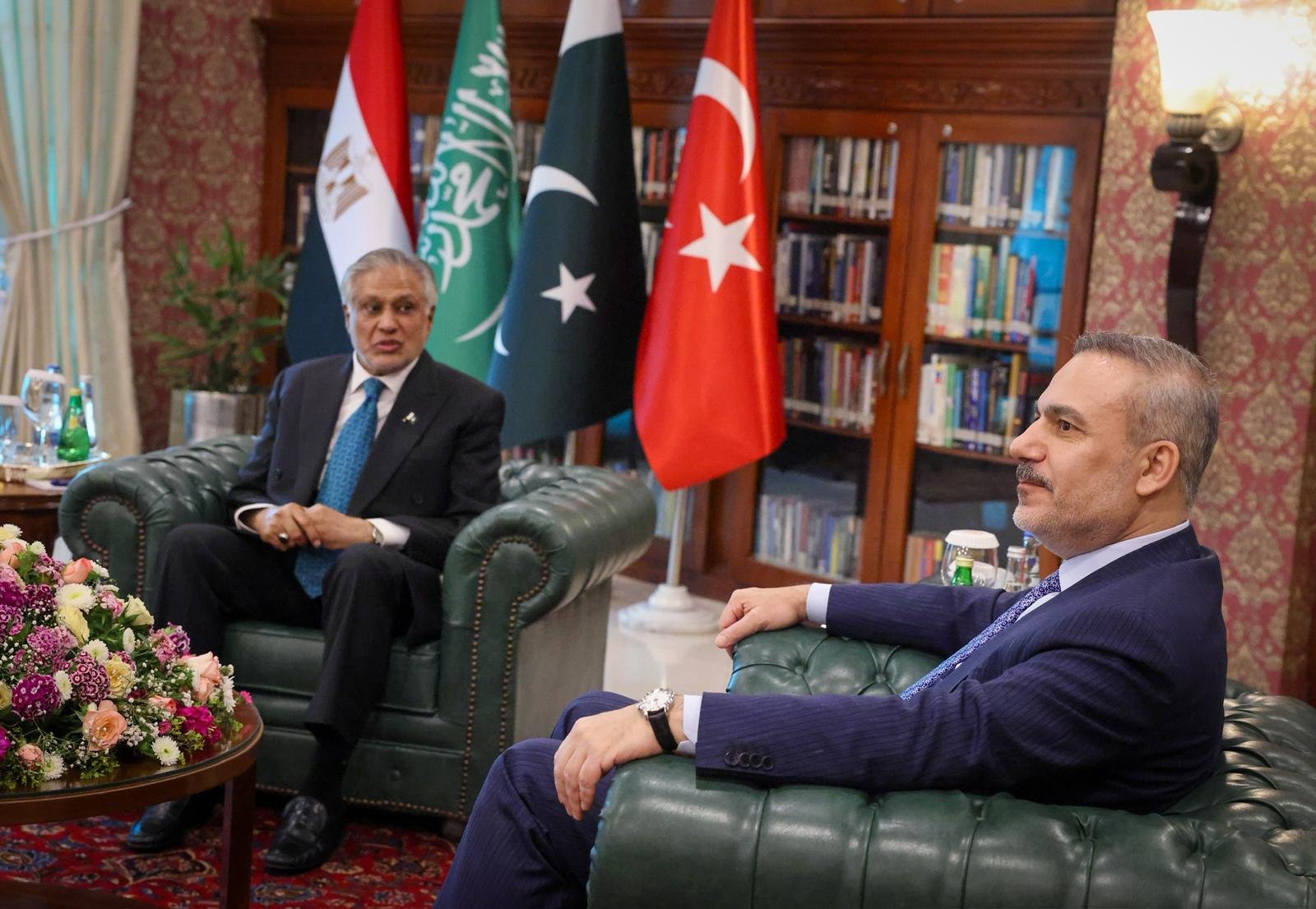 Bakan Fidan, 'Türkiye-Mısır-Pakistan-Suudi Arabistan Dışişleri Bakanları Toplantısı'na katıldı