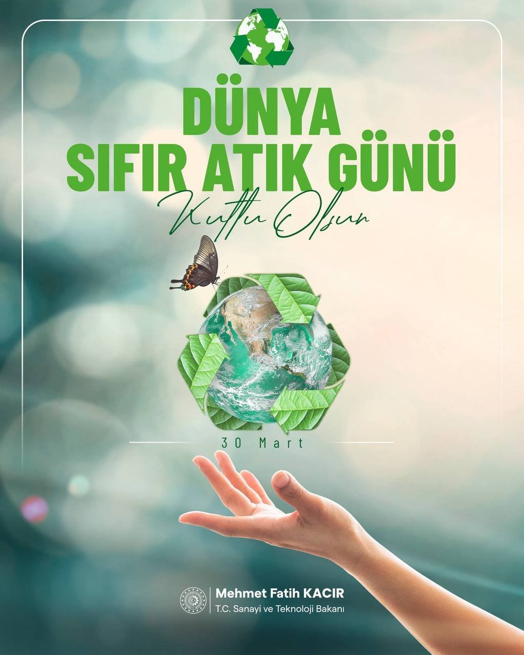 Bakan Kacır: Kaynaklara sahip çıkmak ve sorumluluk almak hepimizin görevi