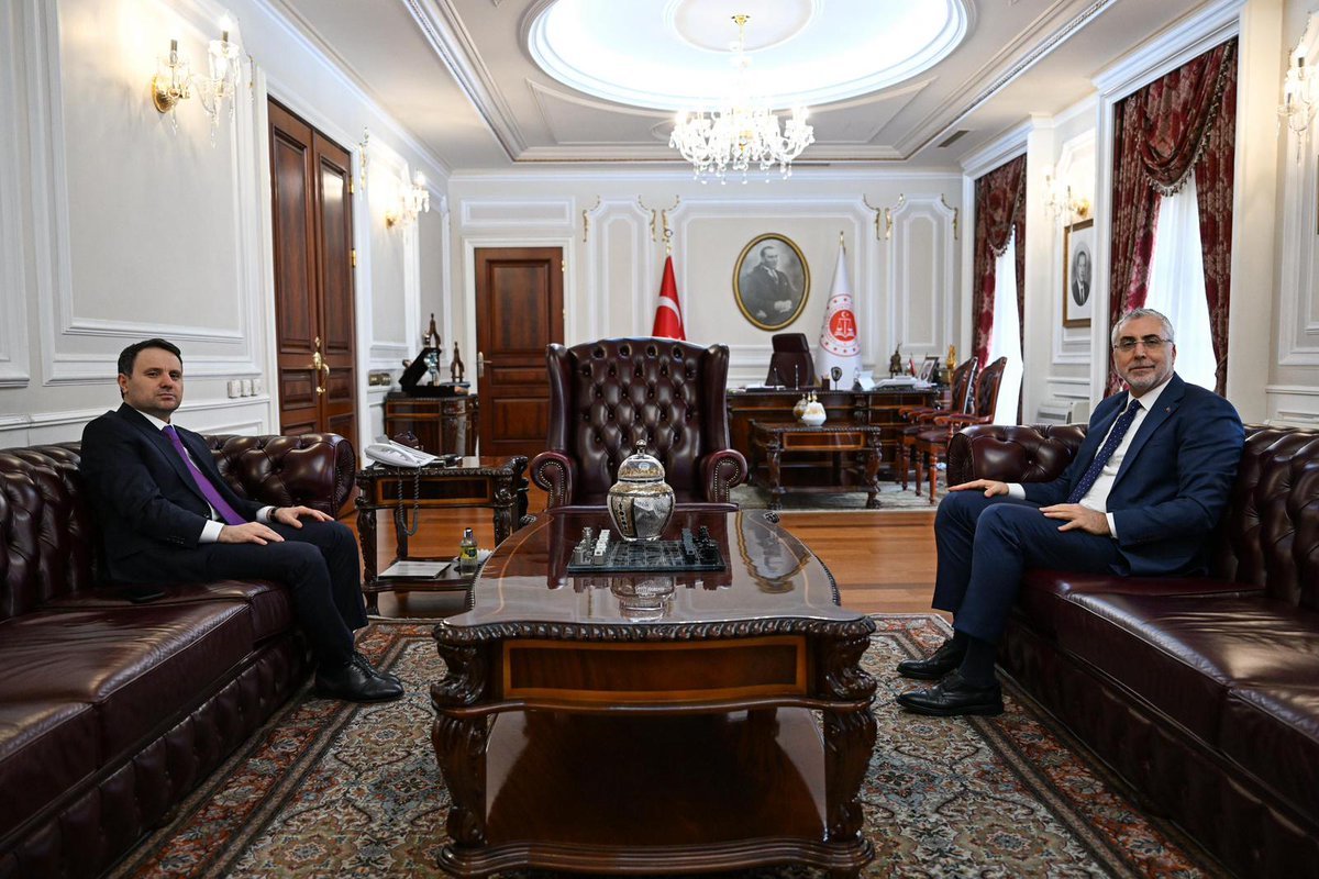 Bakanlar Gürlek ve Işıkhan bir araya geldi