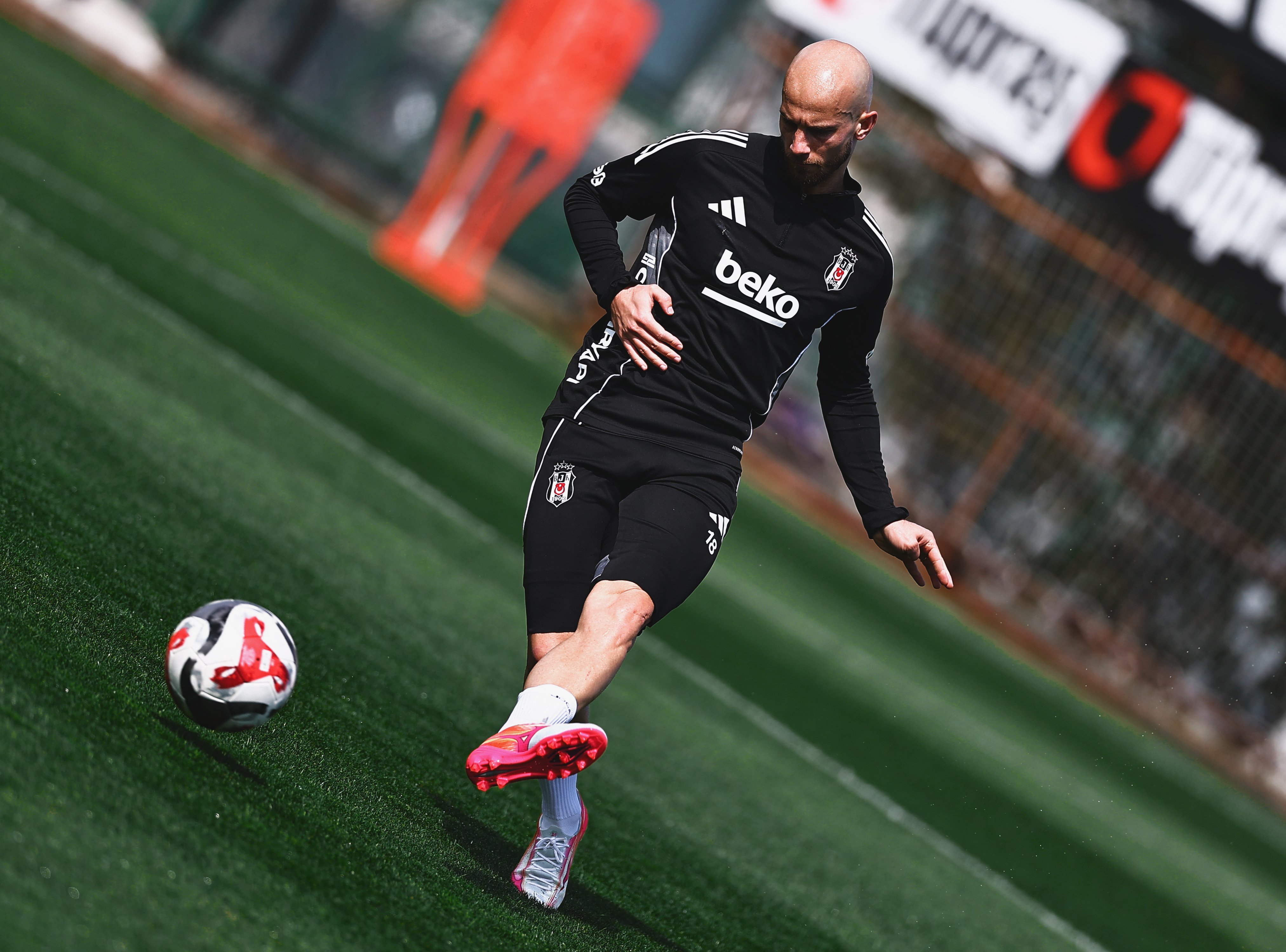 Beşiktaş, Fenerbahçe derbisinin hazırlıklarını sürdürdü