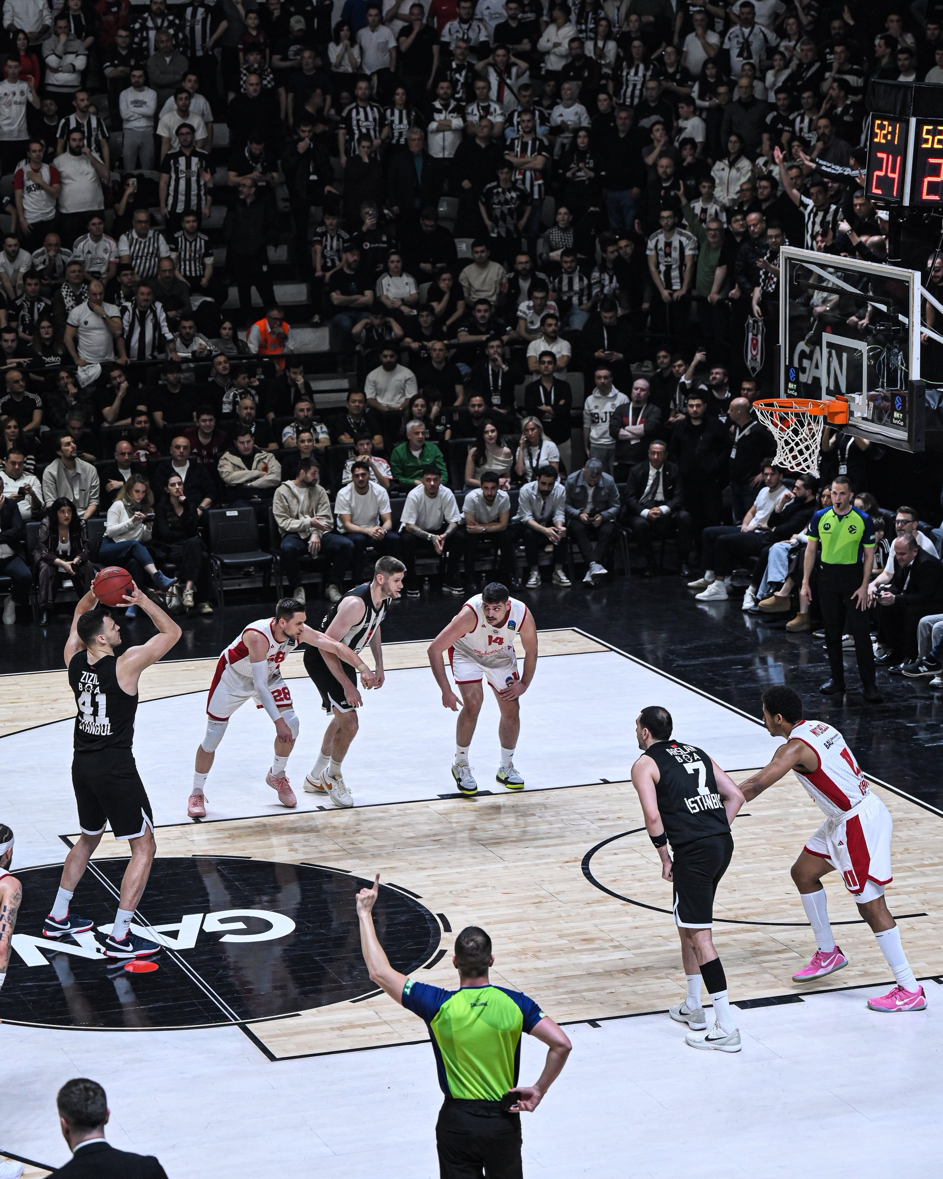 Beşiktaş GAİN - Bahçeşehir Koleji: 91 - 72