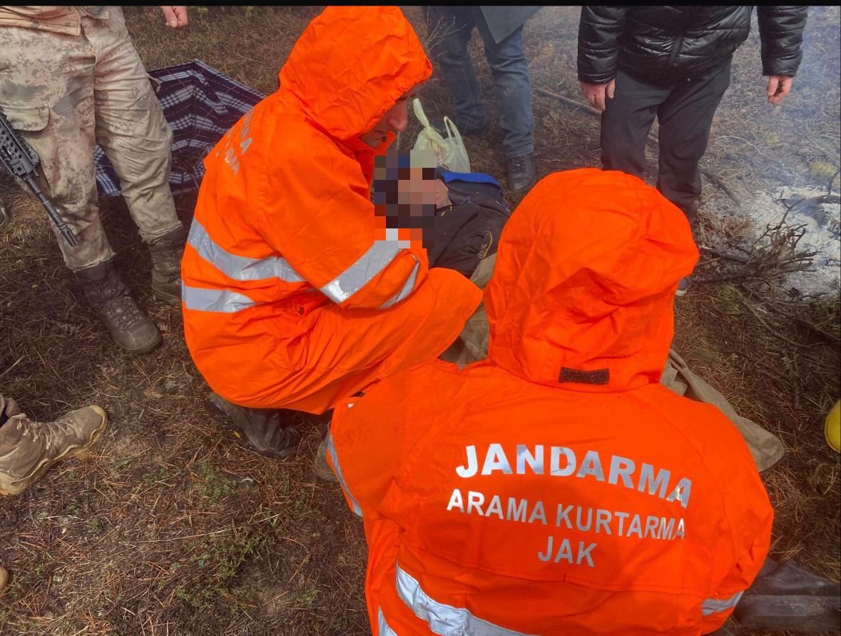 Bolu'da kayıp avcı baygın halde bulundu
