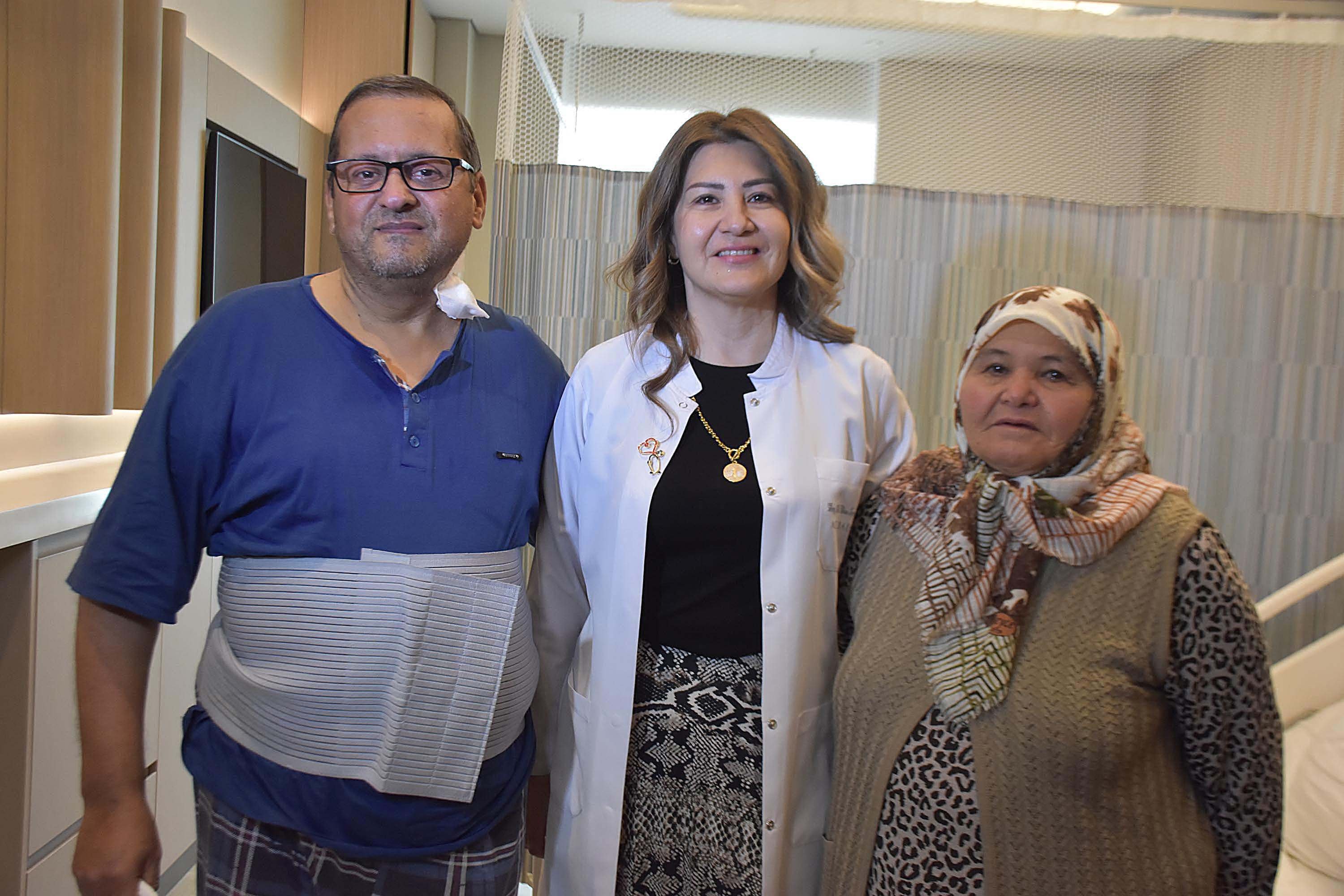 Damadı için 15 kilo verip böbreğini bağışladı