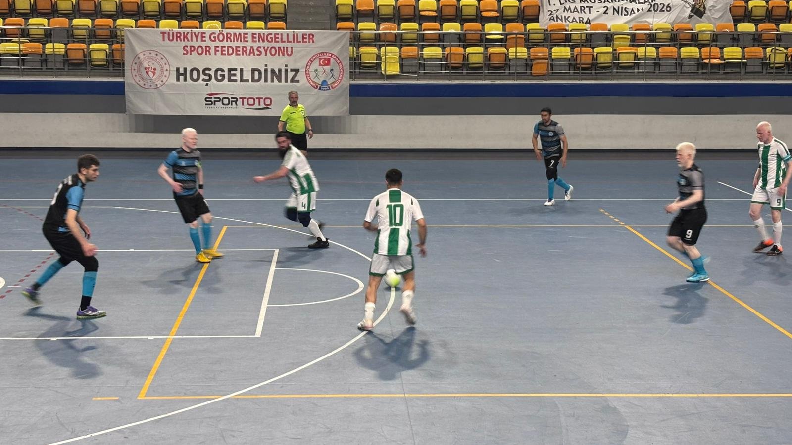 Futsal 1'inci Lig 1'inci devre müsabakaları Ankara'da başladı