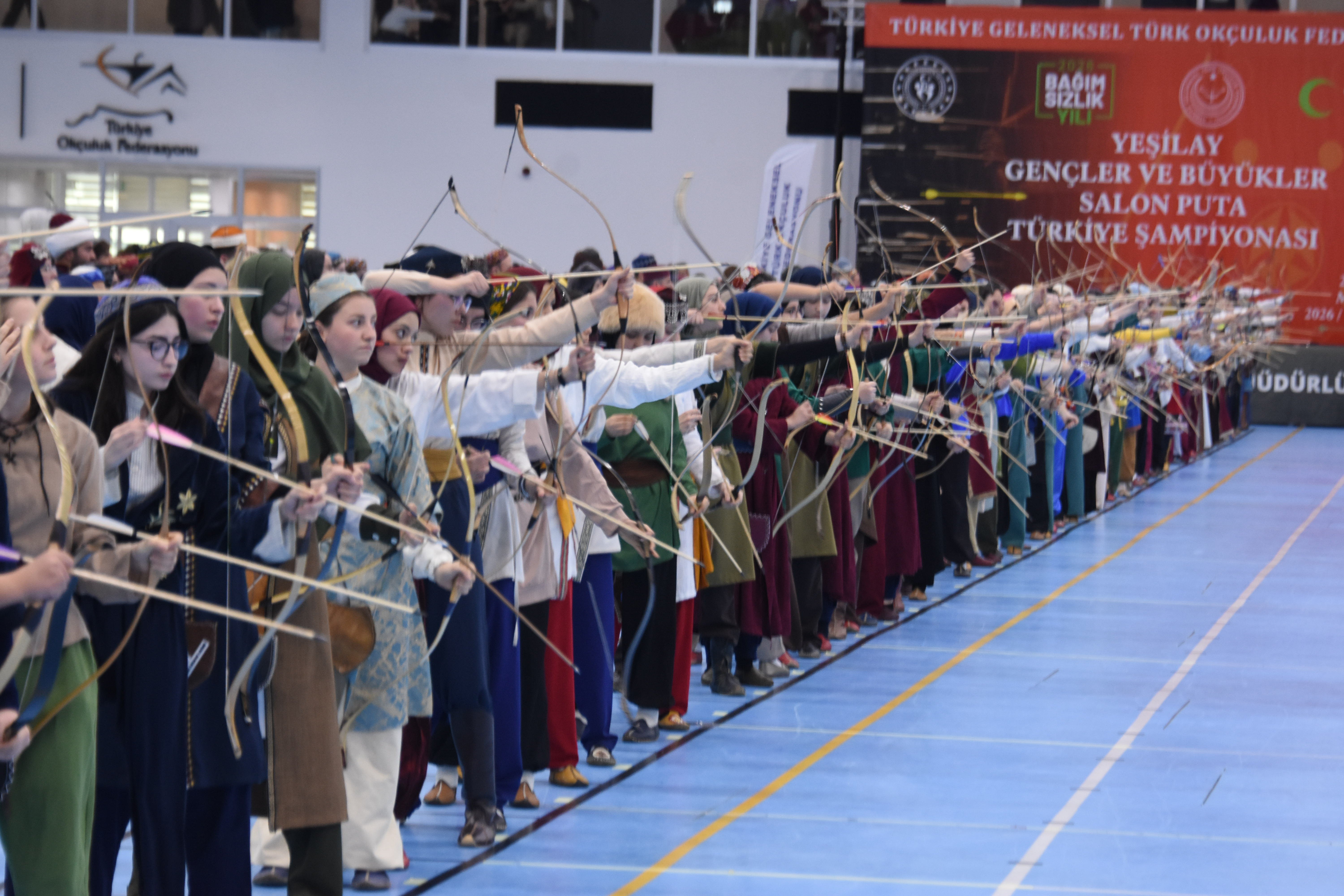 Gençler ve Büyükler Salon Puta Türkiye Şampiyonası Samsun'da başladı