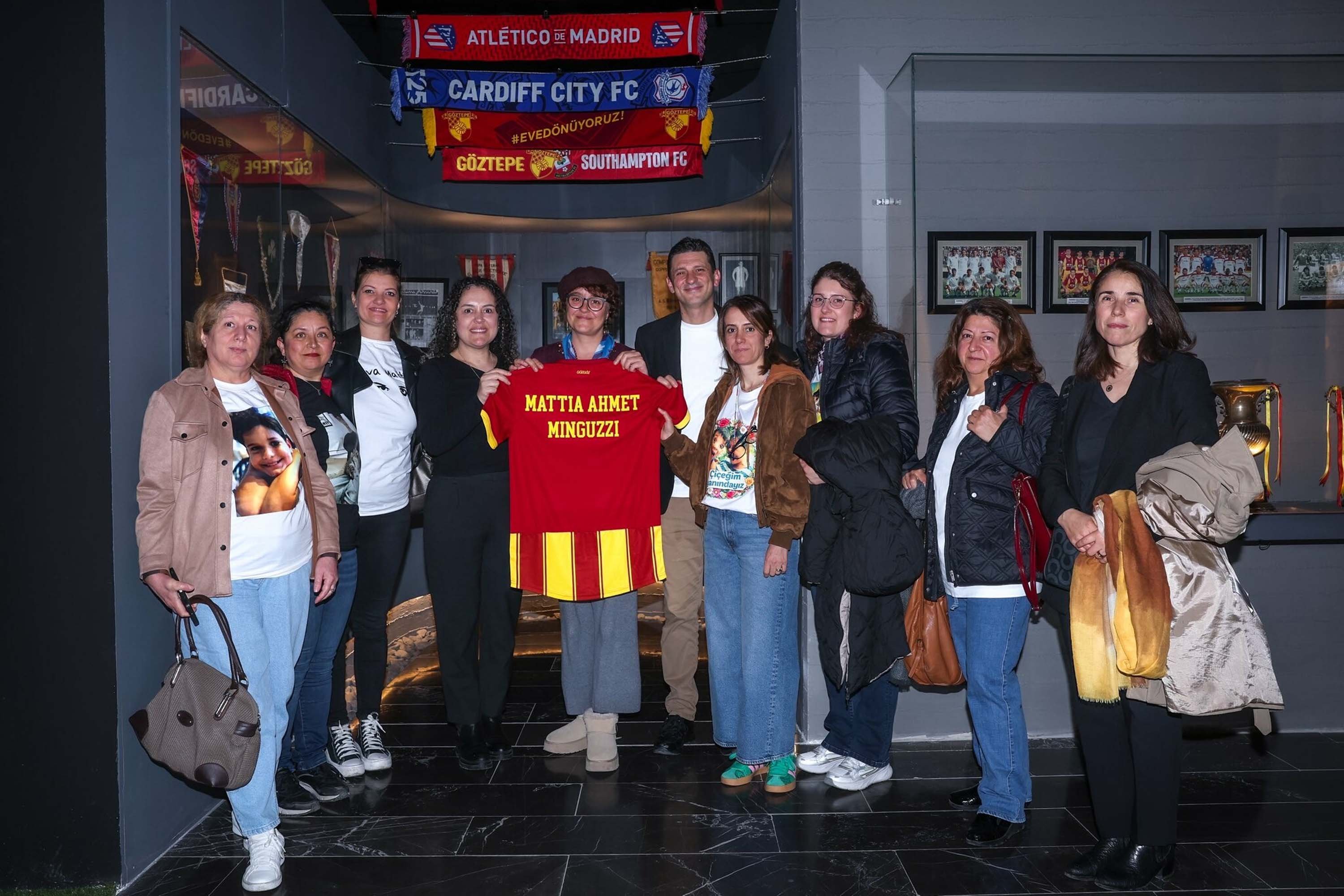 Göztepe Mattia Ahmet Minguzzi'yi unutmadı