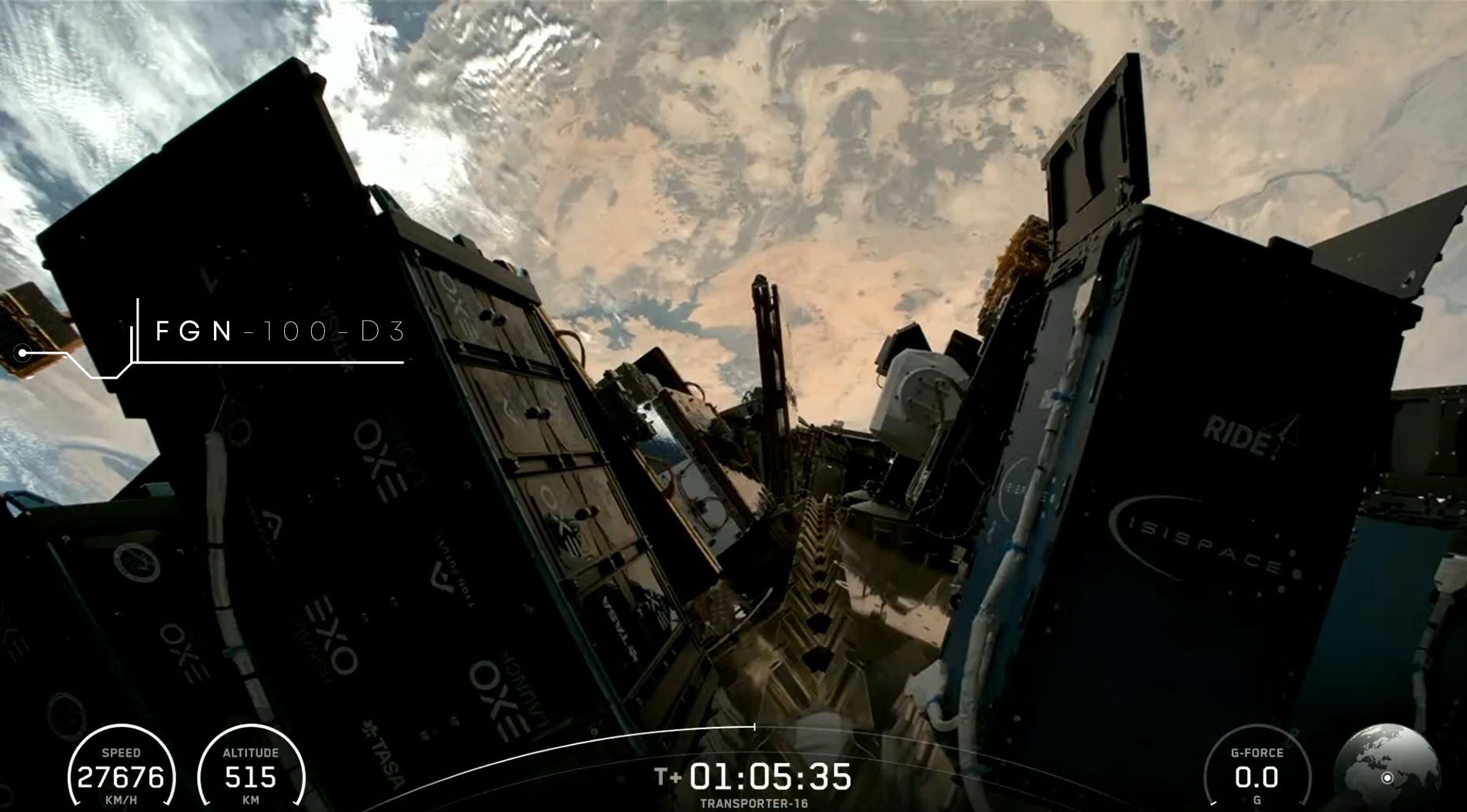 İstanbul - Fergani'nin 5'inci uydusu uzayda göreve başladı