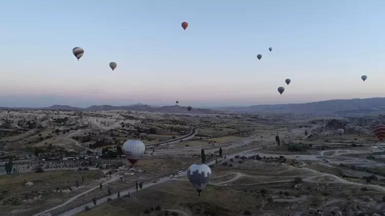 Kapadokya'yı bayramda 57 bin 988 turist ziyaret etti