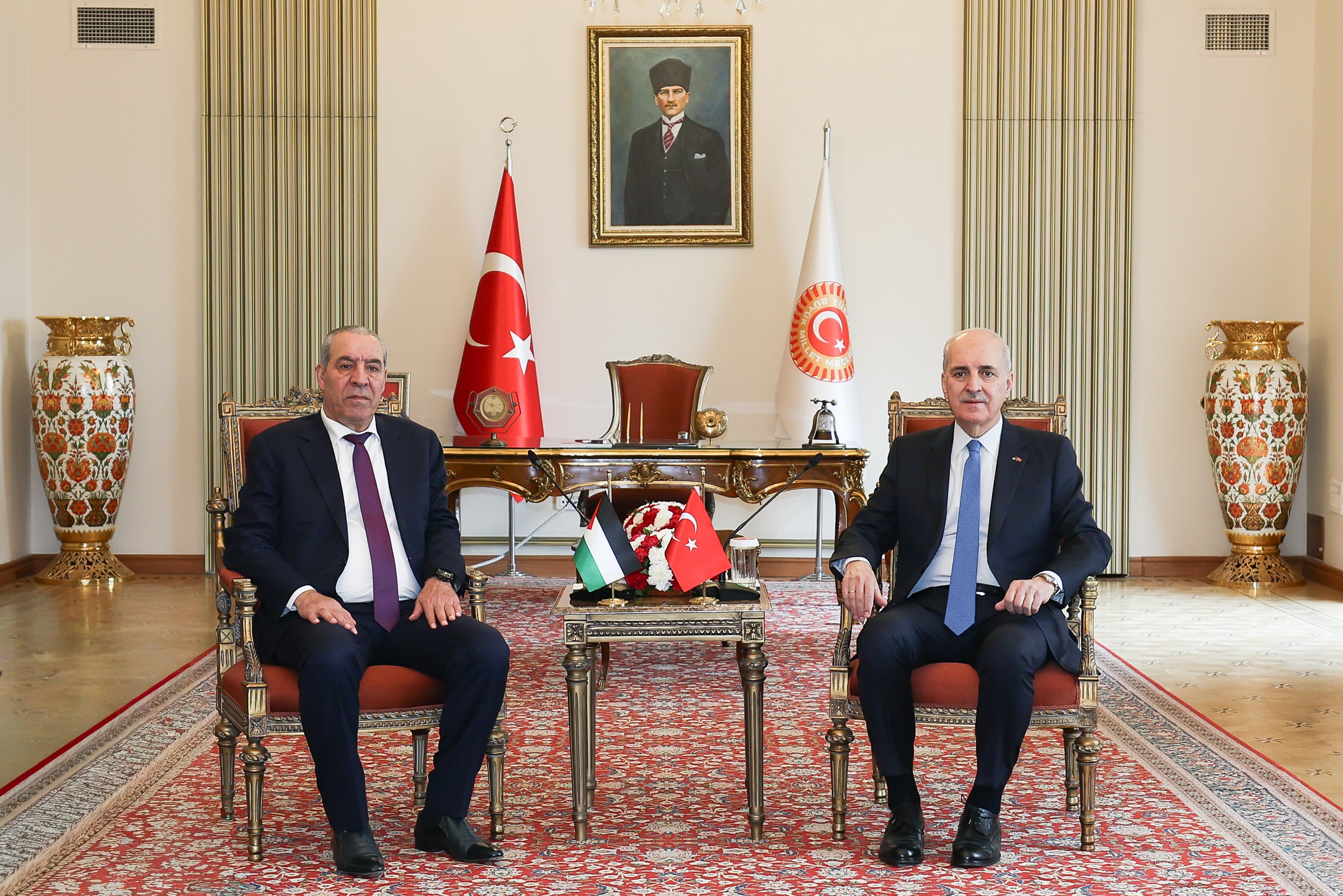 Kurtulmuş: Nehirden denize özgür bir Filistin devletinin kurulmasını görmek inşallah hepimize nasip olur