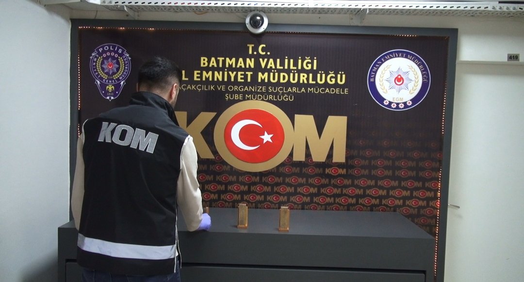 Makedonyalı futbol kulübü başkanı, Batman'da kaçak altınla yakalandı
