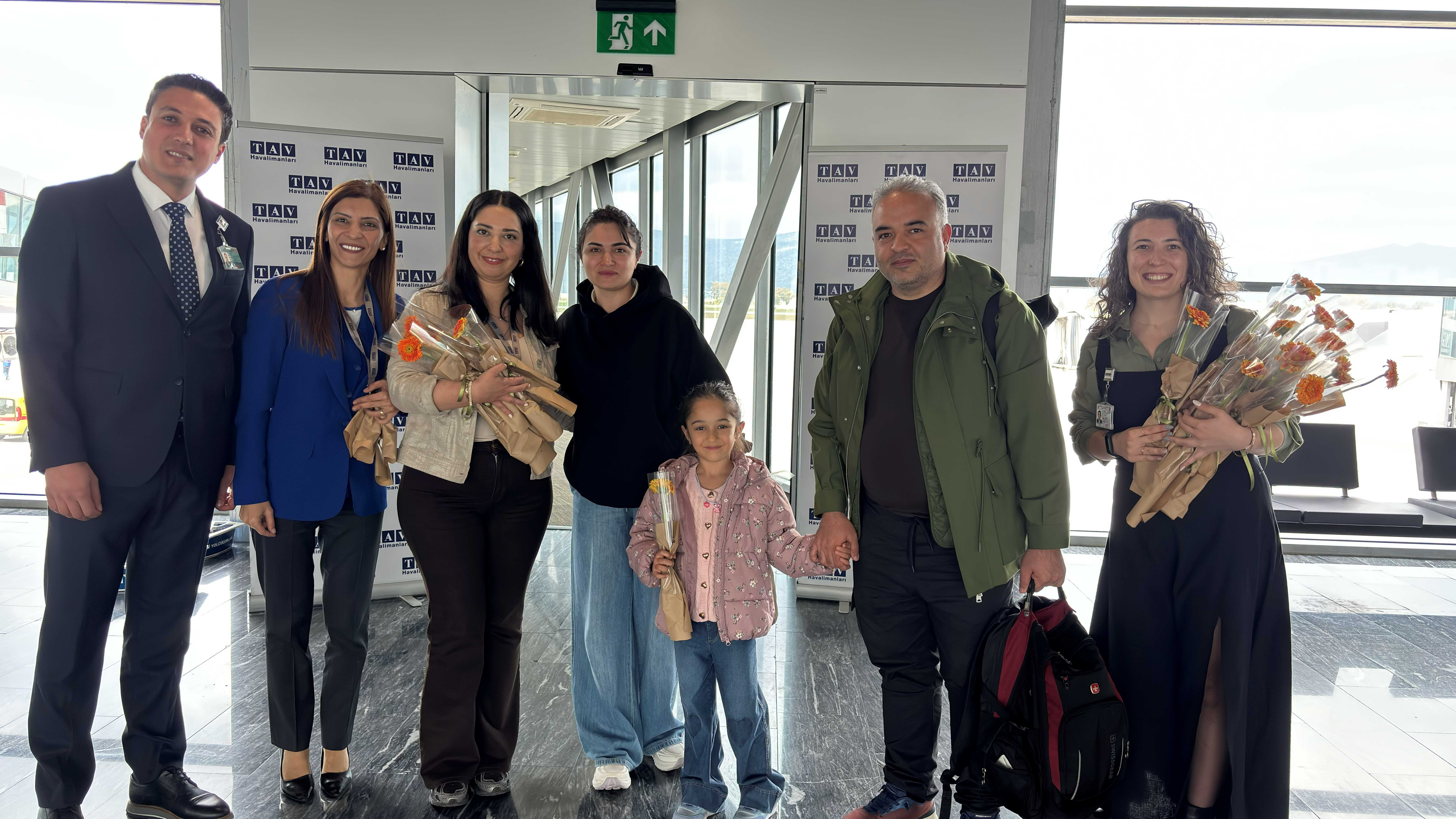 Milas-Bodrum Havalimanı sezonun ilk dış hat uçuşunu karşıladı