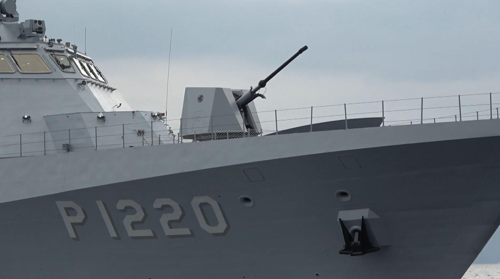 Milli deniz topu 'MKE Denizhan-76' göreve hazır