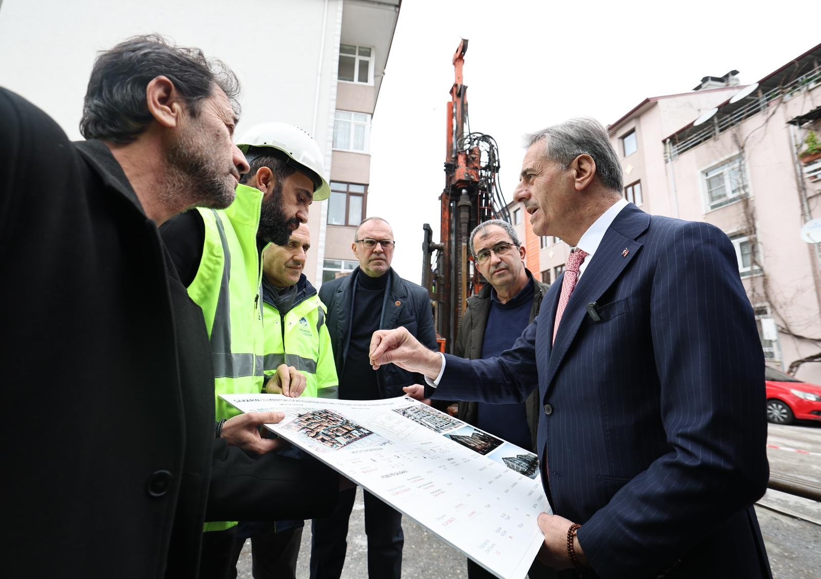 Sakarya'da kentsel dönüşüm çalışmaları sürüyor