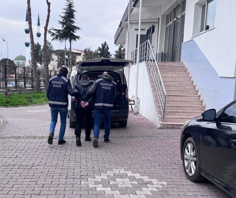 Samsun'da firari hükümlü yakalandı