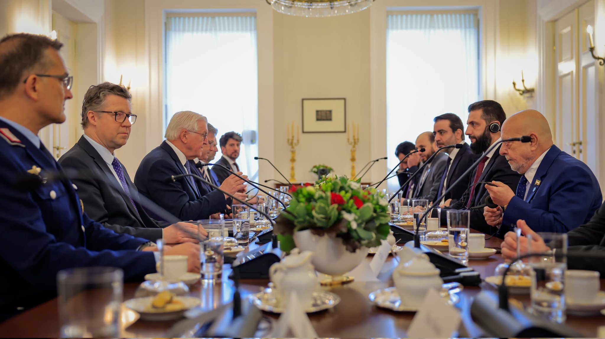 Suriye Cumhurbaşkanı Ahmed Şara, Almanya'da