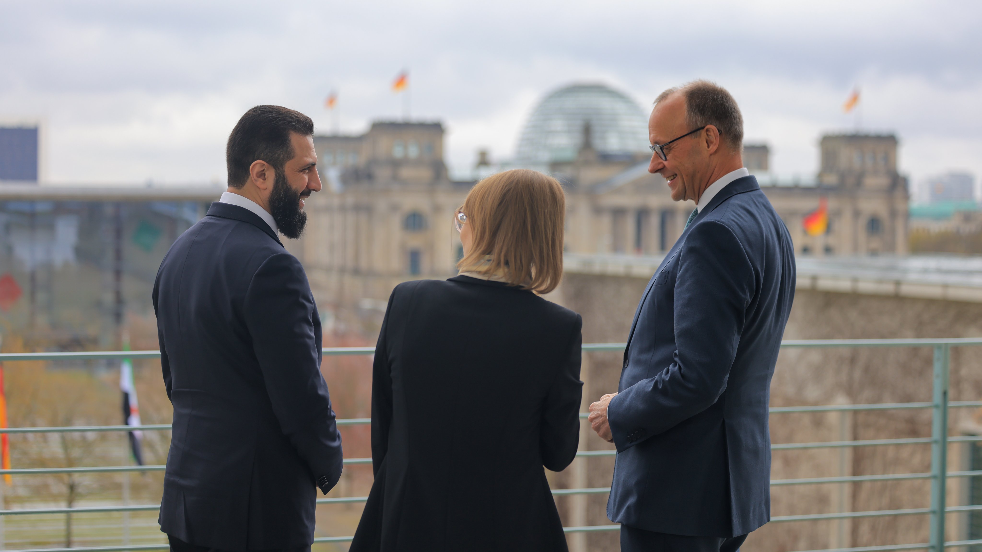 Suriye Cumhurbaşkanı Şara, Almanya Başbakanı Merz ile görüştü