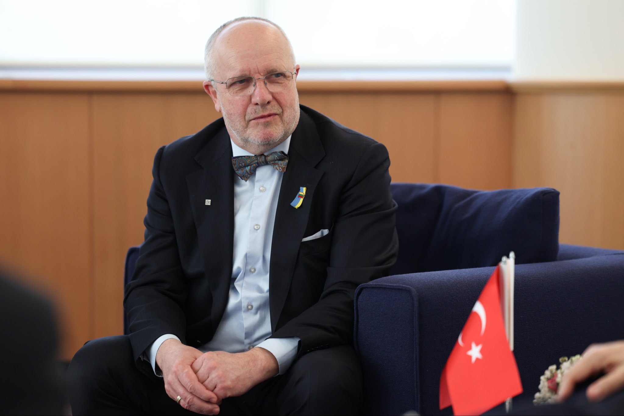 TBMM Başkanı Kurtulmuş, Litvanya Meclis Başkanı Olekas ile Zagreb'de görüştü