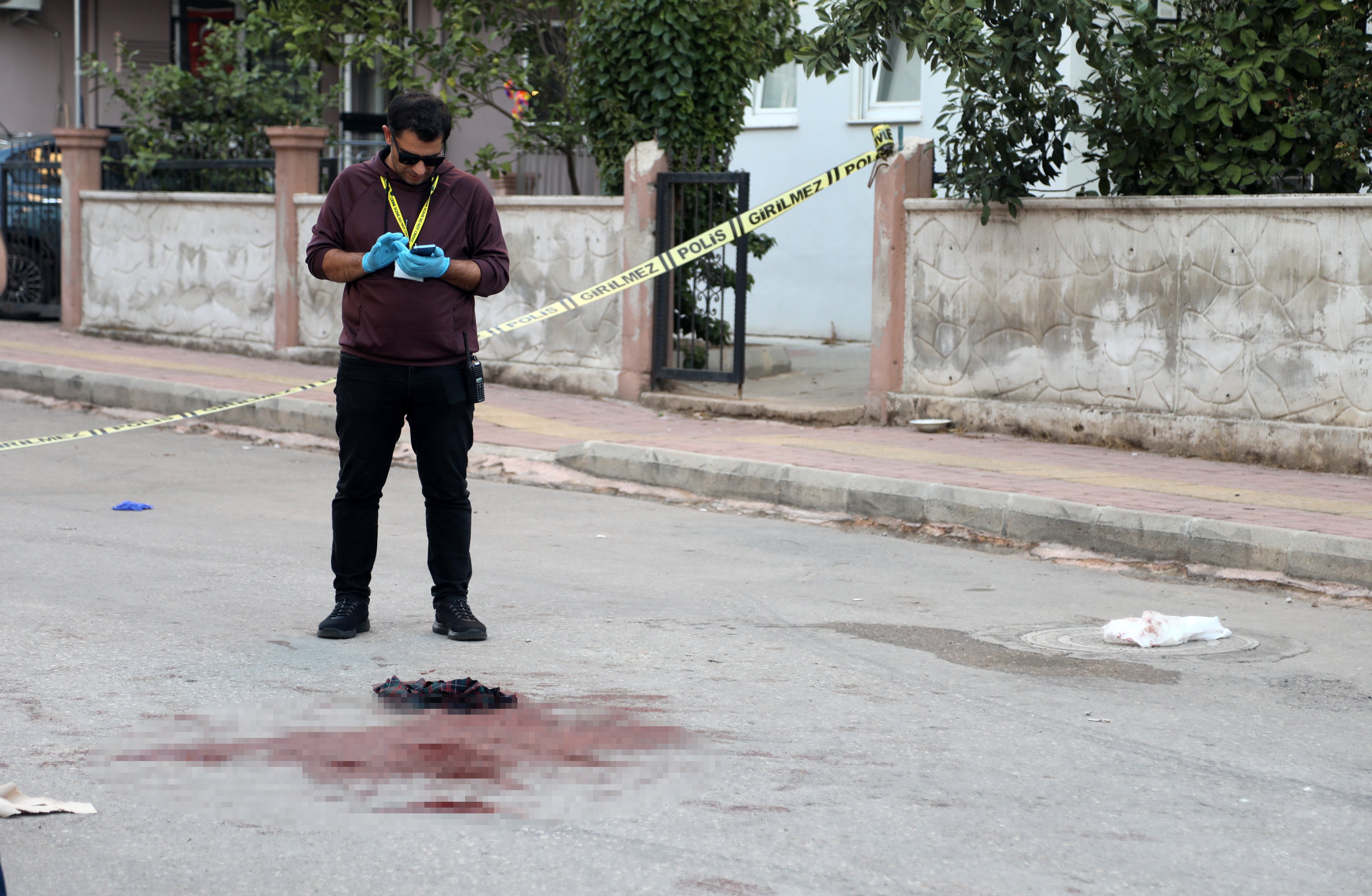 Tüfekle vurup, 'Bu sana ders olsun, babamın selamı var' demiş
