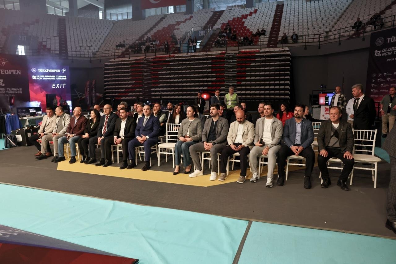 Türkiye Open 2026'nın açılış seremonisi yoğun katılımla düzenlendi